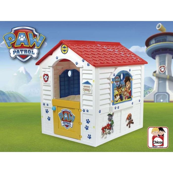 Chicos Casa de juegos infantil Paw Patrol de Plástico 84x103x104 cm - Con hueco para mascotas - Edad 2-5 años 10