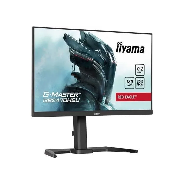 Iiyama Monitor Gaming GB2470HSU-B6 23.8" Full HD IPS 180Hz 0.2ms USB 3.2 Ajuste Altura Negro 4