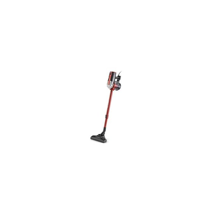 Ariete Aspirador Escoba con Cable 2 en 1, 600W, Tecnología Ciclónica, Depósito Extraíble, para Alfombras y Suelos Difíciles