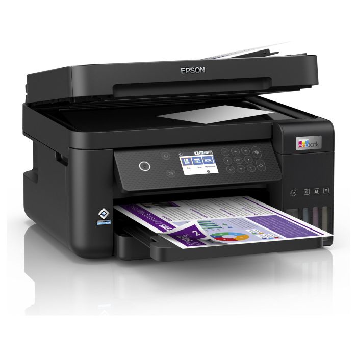 Epson ET-3850 Impresora Multifunción EcoTank 3 en 1, A4, Wi-Fi, ADF, Duplex, Inyección de Tinta, Color, 4800 x 1200 DPI 19 Epson ET-3850 Impresora Multifunción EcoTank 3 en 1, A4, Wi-Fi, ADF, Duplex, Inyección de Tinta, Color, 4800 x 1200 DPI 19