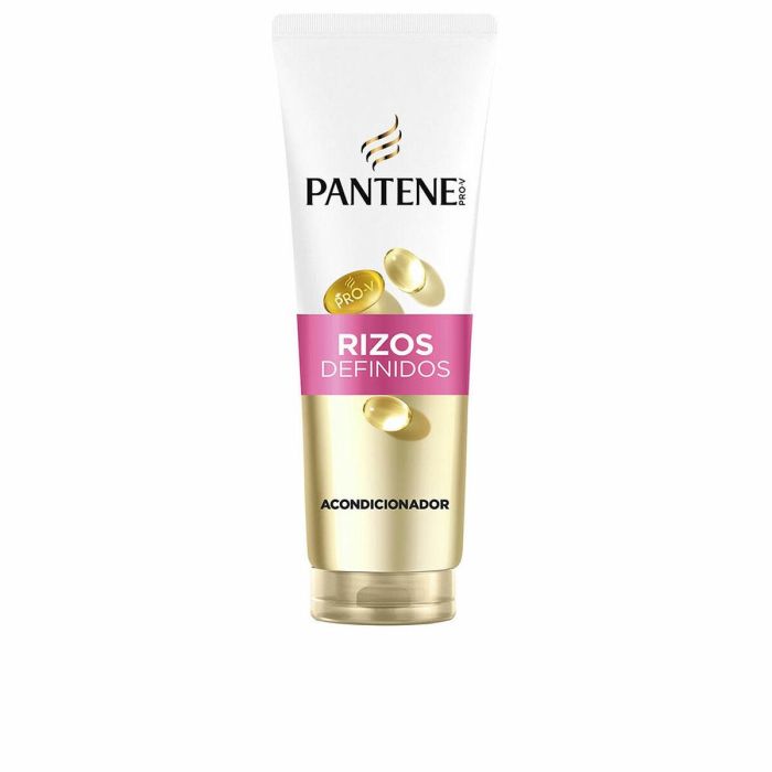 Pantene Acondicionador Rizos Definidos Antiencrespamiento para Cabello Rizado, Hidratación y Control Frizz, 350 ml