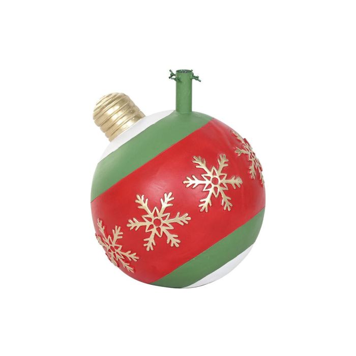 DKD Home Decor Base Árbol Navidad Tradicional Magnesia Multicolor 41x41x48 cm, para troncos de 3.5x13 cm