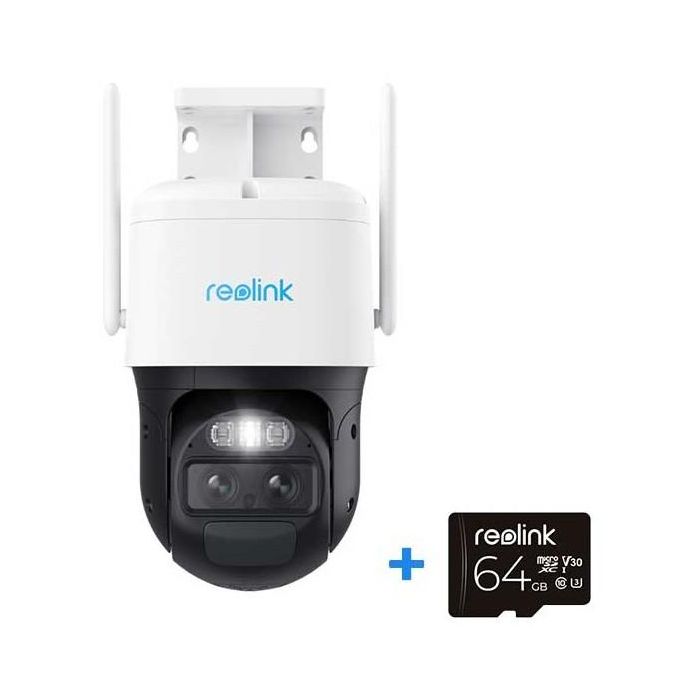 Reolink B770 TrackMix Cámara IP Exterior WiFi Auto-seguimiento 4MP Zoom Óptico 6x Resistencia IP65