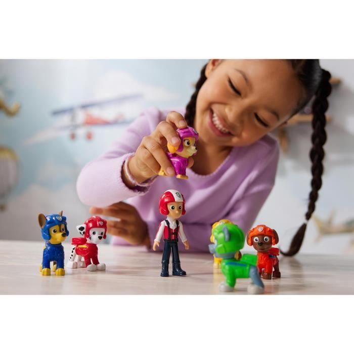 SPIN MASTER MULTIPACK DE 7 FIGURAS DE RESCATE AÉREO PAW Patrol 3 SPIN MASTER MULTIPACK DE 7 FIGURAS DE RESCATE AÉREO PAW Patrol 3