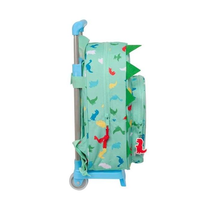 Mochila Escolar con Ruedas Peppa Pig George Menta 26 x 34 x 11 cm 2 Mochila Escolar con Ruedas Peppa Pig George Menta 26 x 34 x 11 cm 2