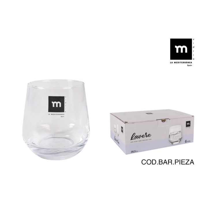 Vaso Lavere 365 cc - La Mediterranea (48 Unidades) Vaso Lavere 365 cc - La Mediterranea (48 Unidades)