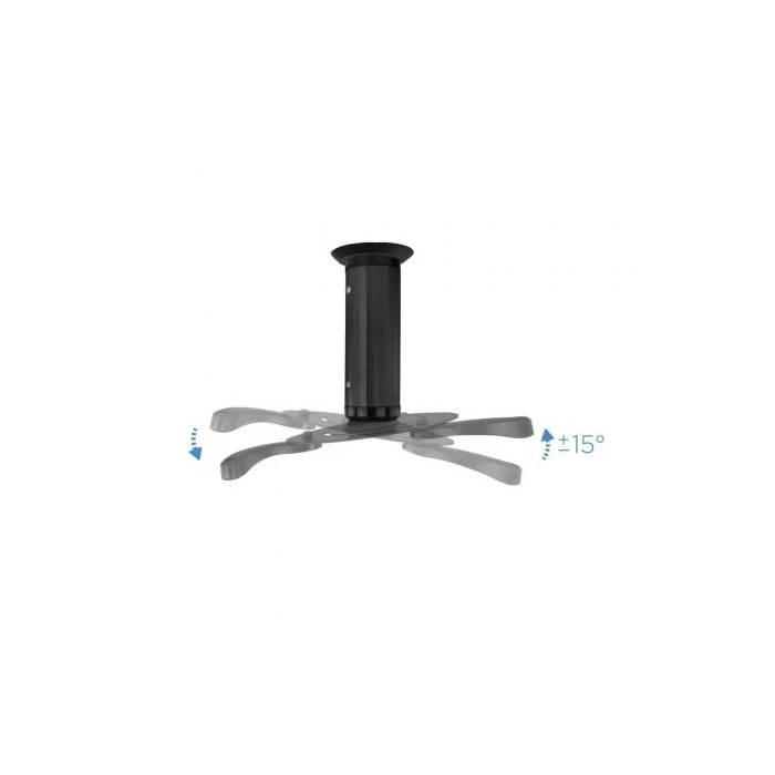 Tooq Soporte Techo Proyector PJ1010TN-B Inclinable Giratorio hasta 10kg Negro 2