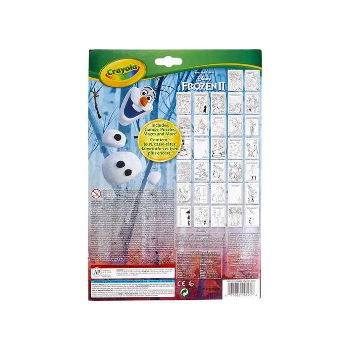 Libro de actividades frozen disney con 7 rotuladores 2 Libro de actividades frozen disney con 7 rotuladores 2