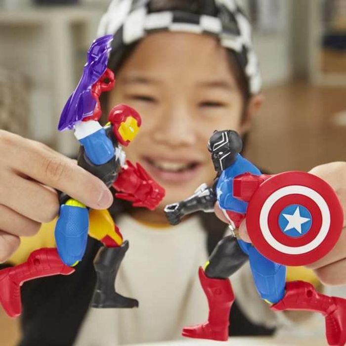 Figura avengers mixmashers con 16 puntos de conexion 12 cm. - modelos surtidos 6 Figura avengers mixmashers con 16 puntos de conexion 12 cm. - modelos surtidos 6