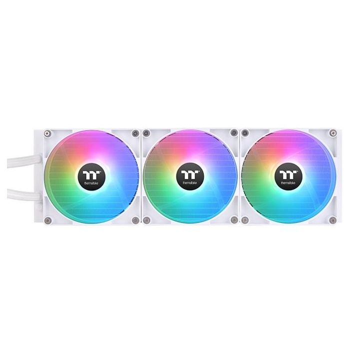 K Cooler Wasserkühlung Thermaltake TH420 V2 Ultra ARGB Sync CPU Liquid Cooler Snow Edition All-In-One 2