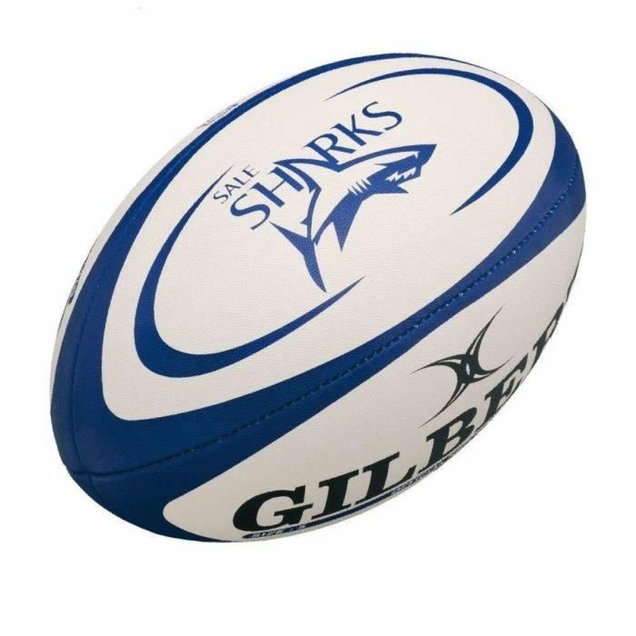 Gilbert Rugby Ball REPLICA Tiburones Talla Midi 1 Gilbert Rugby Ball REPLICA Tiburones Talla Midi 1