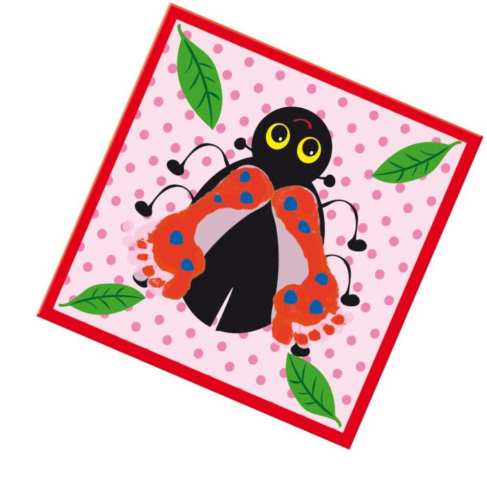 Ses Creative Mi primera obra de arte Kit de pintura de manos y pies para niños 4