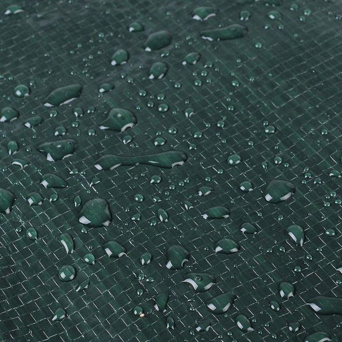 Altadex Funda Protectora Mesa y Sillas Ø325 x 90 cm Impermeable Protección UV Verde Polietileno 100 g/m²