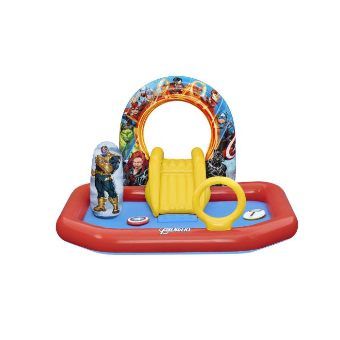 Piscina Infantil Bestway The Avengers Multicolor +2 Años PVC Plástico 4 Piscina Infantil Bestway The Avengers Multicolor +2 Años PVC Plástico 4