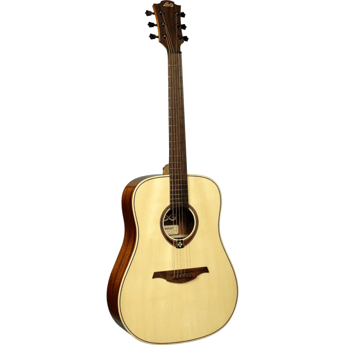 LAG Guitarra Acústica Dreadnought Tramontane 88 Lag Tapa Abeto Engelmann Macizo Acabado Brillante Natural Folk 1