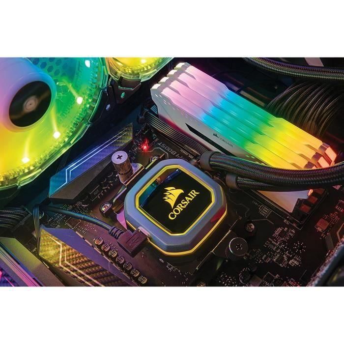 Corsair Vengeance CMW16GX4M2C3200C16W módulo de memoria 16 GB DDR4 3200 MHz 4 Corsair Vengeance CMW16GX4M2C3200C16W módulo de memoria 16 GB DDR4 3200 MHz 4