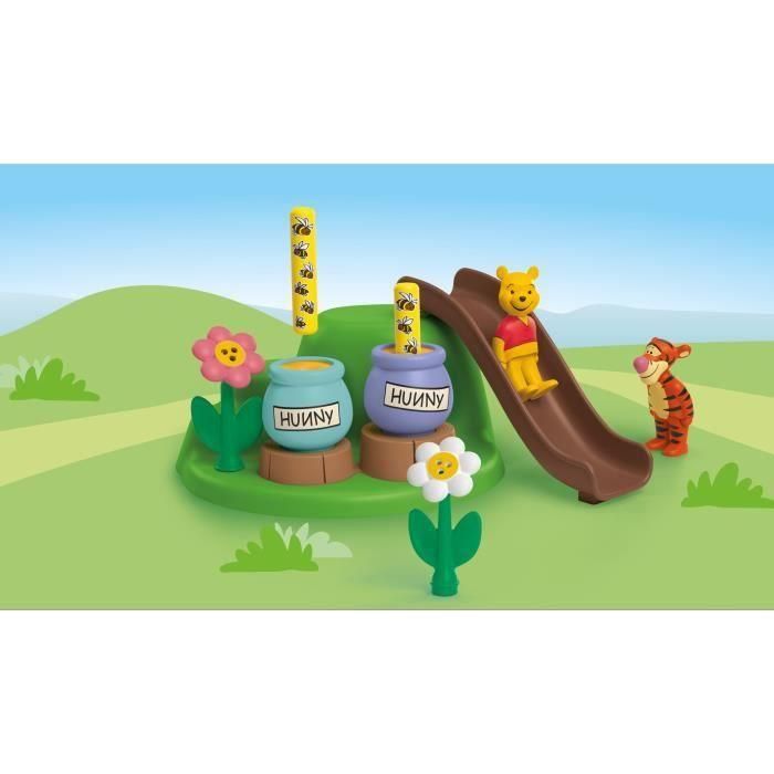 Playmobil Junior Disney Winnie The Pooh y Tigger - Juego de jardín de abejas 1