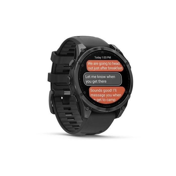 Garmin Fenix 8 47mm Reloj Inteligente GPS AMOLED 32GB Negro Hombre Mujer 4