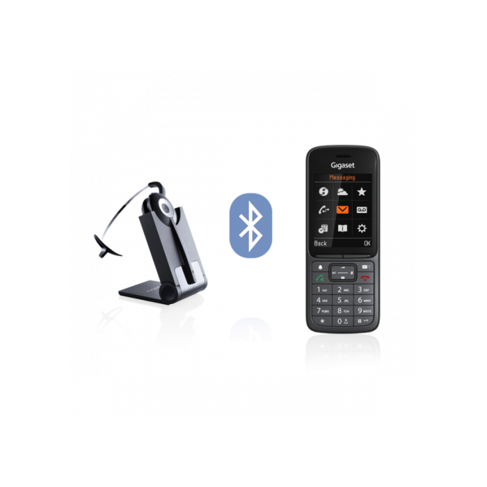 Gigaset SL800H PRO Teléfono DECT/analógico con Identificador de llamadas, Antracita - S30852-H2975-R102 6