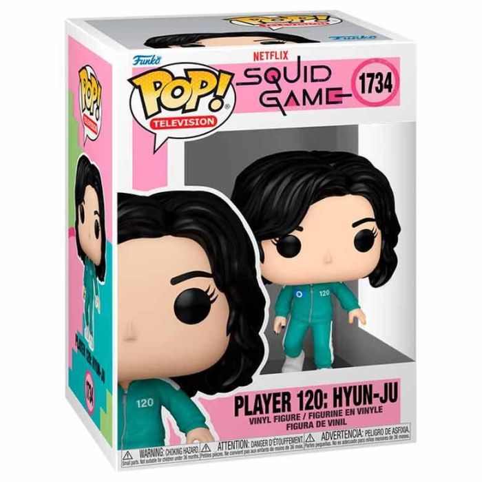 Figura POP El Juego del Calamar Player 120: Hyun-ju 1 Figura POP El Juego del Calamar Player 120: Hyun-ju 1
