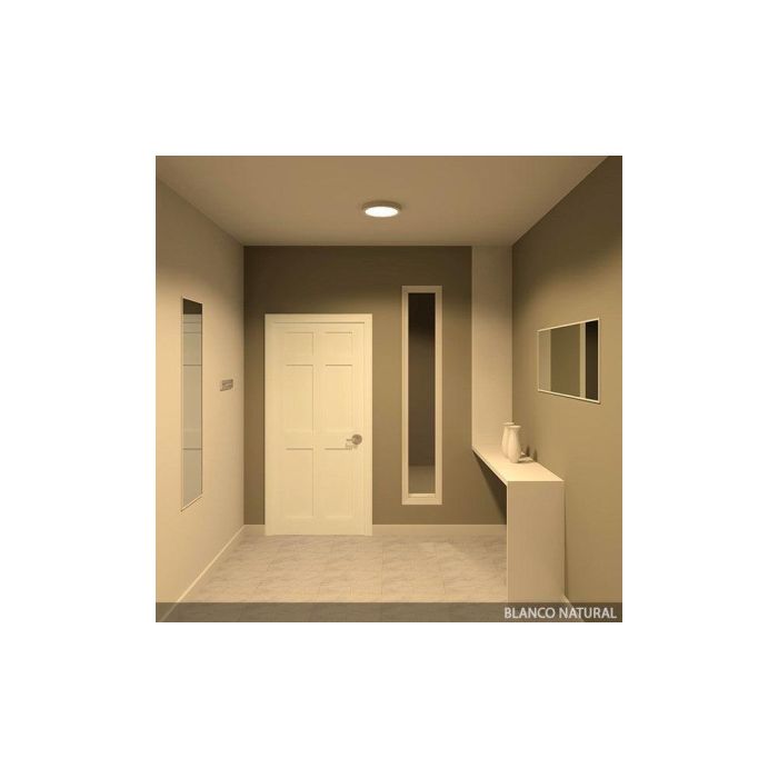 Plafón LED Circular de Techo 24W 1.900Lm CCT 3000-6000ºK Regulable Luz Blanca Cálida Fría 40.000H [HO-PLAF-C-24W-CCT] 7