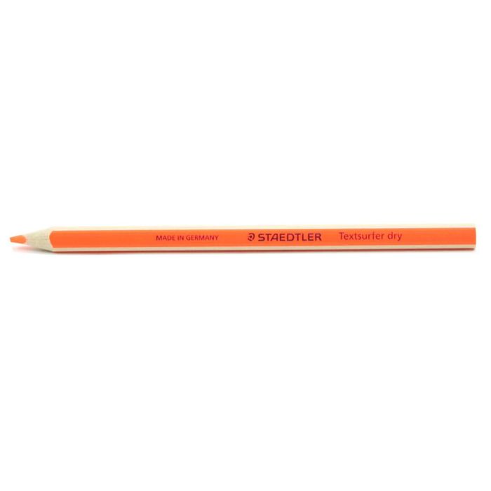 Lapices Fluorescente Staedtler Triangular Top Star Naranja Caja De 12 Unidades 1