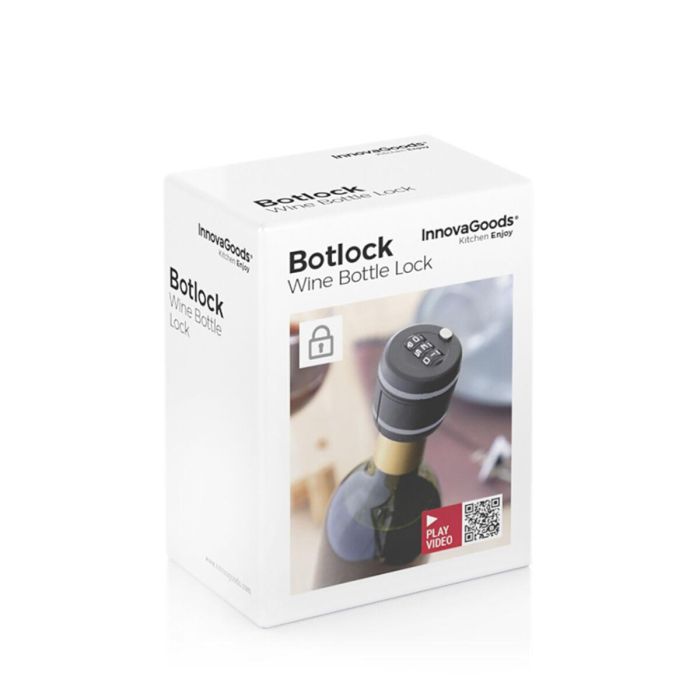 Candado para Botellas de Vino Botlock InnovaGoods 1 Candado para Botellas de Vino Botlock InnovaGoods 1