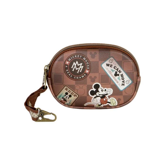 Monedero Pill Journey Disney Mickey Mouse Marrón 2