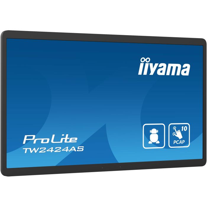 iiyama TW2424AS-B1 Panel-PC Táctil 24" Full HD 1920x1080 IPS Android 12 10 Puntos Táctiles PCAP 24/7 2