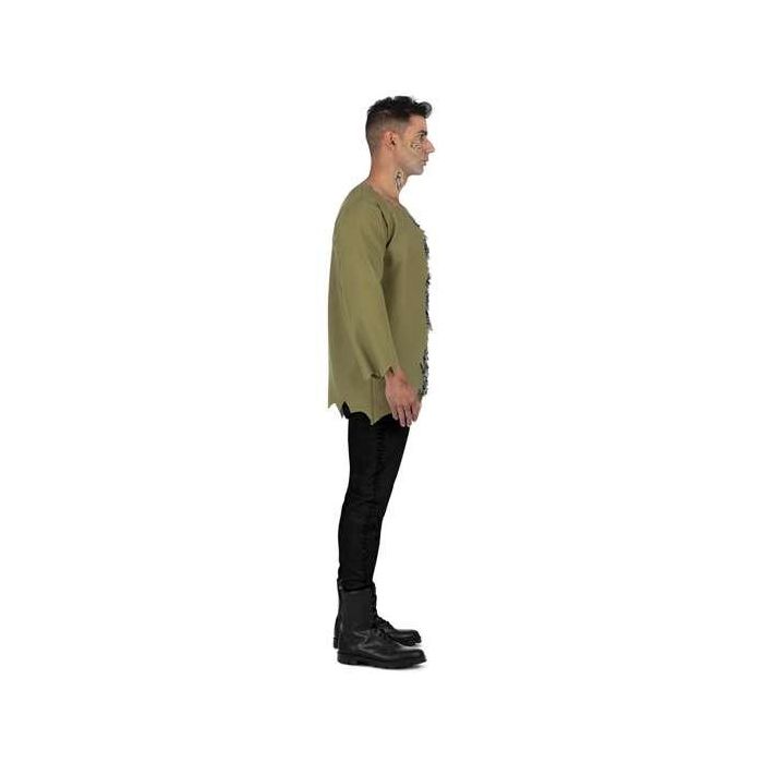 Disfraz infectado camiseta, aplicaciones de látex y bote de látex talla s 6 Disfraz infectado camiseta, aplicaciones de látex y bote de látex talla s 6