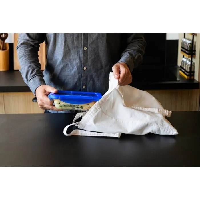 Pyrex PYR3426470297035 Juego de 5 Fiambreras Cook & Go de Vidrio Rectangular con Tapa Hermética de 0,8 L 4