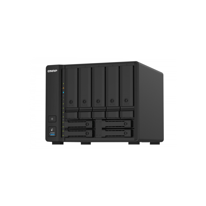 QNAP TS-932PX NAS Tower Negro 9 Bahías 10GbE 2.5GbE 2 QNAP TS-932PX NAS Tower Negro 9 Bahías 10GbE 2.5GbE 2