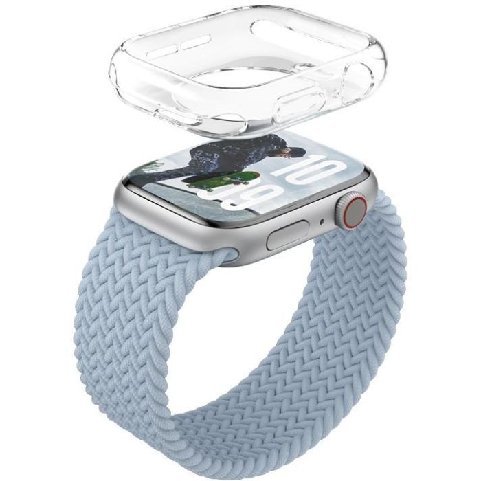 PanzerGlass Bumper SAFE TPU Transparente para Apple Watch Series 10/2025 de 42mm - Resistencia a Golpes y Rayones
