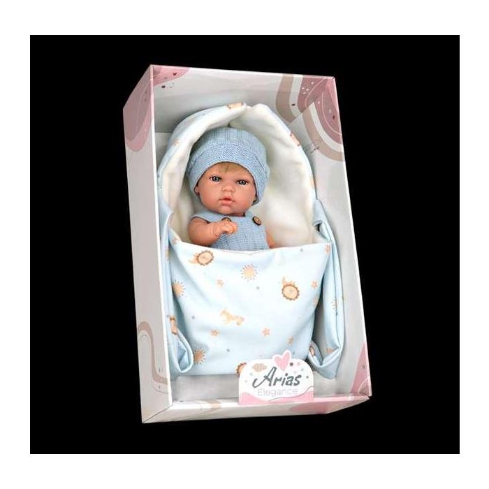 Muñeca elegance 30 cm natal azul c/portabebe (cuerpo vinyl, sexo niño) 5 Muñeca elegance 30 cm natal azul c/portabebe (cuerpo vinyl, sexo niño) 5