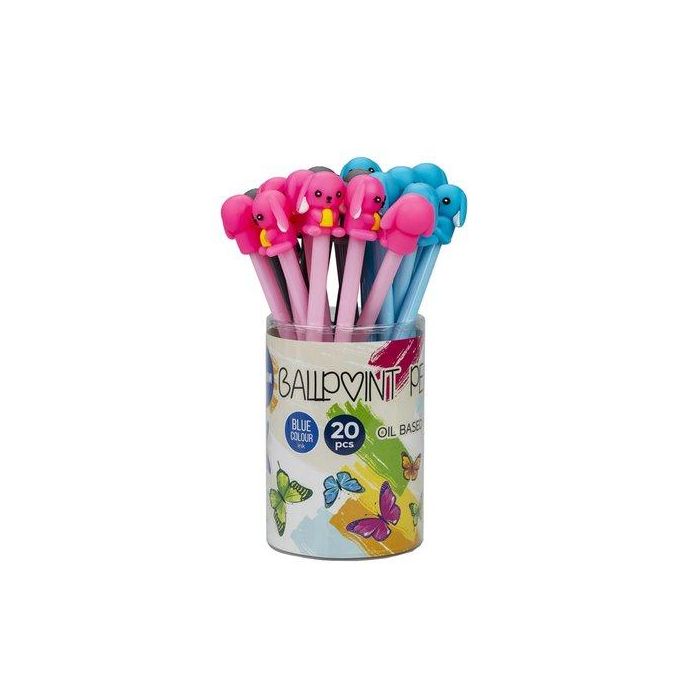 Boligrafo Centrum Fancy Rabbit Bote De 20 (Tinta Azul)