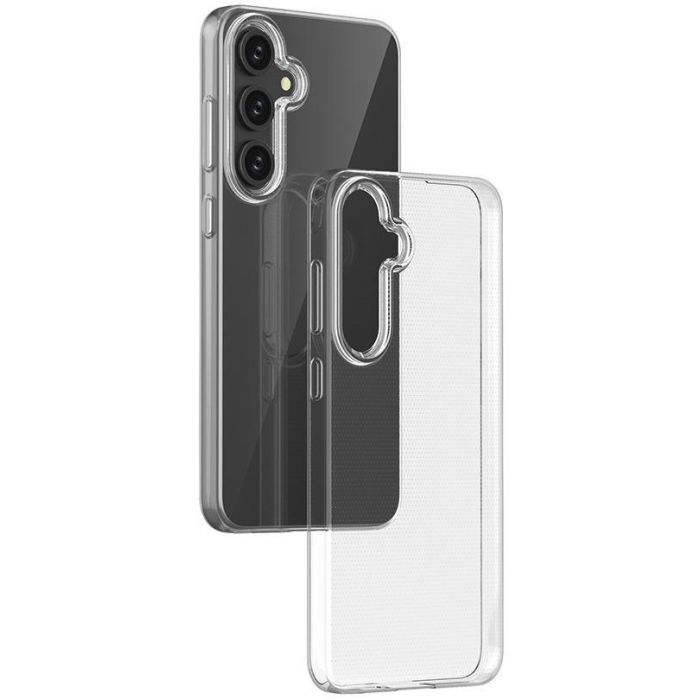 eSTUFF Samsung Galaxy S24 FE 4G/5G LONDON TPU Cover - Transparent 1 eSTUFF Samsung Galaxy S24 FE 4G/5G LONDON TPU Cover - Transparent 1