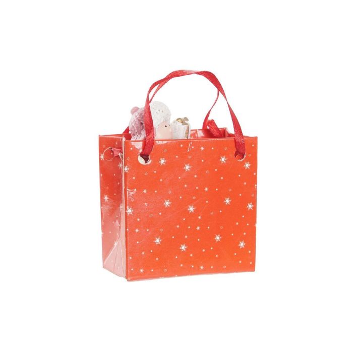 Figura Navidad Fantasia DKD Home Decor Rosa Blanco 2.5 x 4 x 3.5 cm (4 Unidades) 1 Figura Navidad Fantasia DKD Home Decor Rosa Blanco 2.5 x 4 x 3.5 cm (4 Unidades) 1