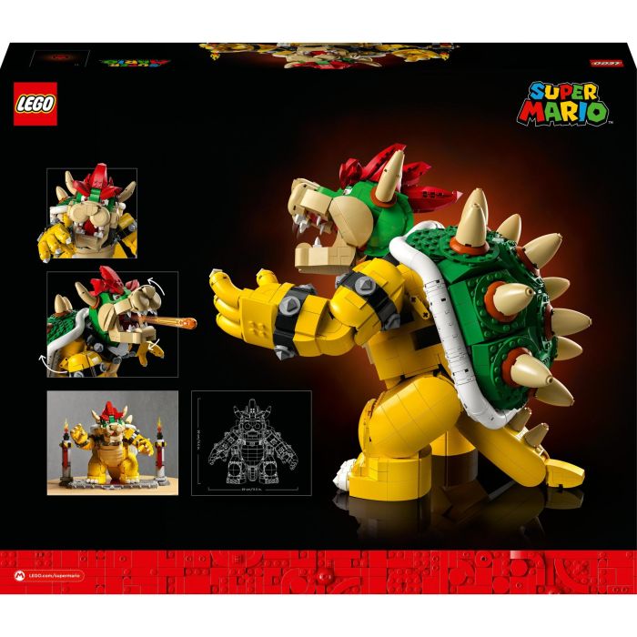 LEGO 71411 Super Mario El Poderoso Bowser - Figura Kit de Construcción Coleccionable 13