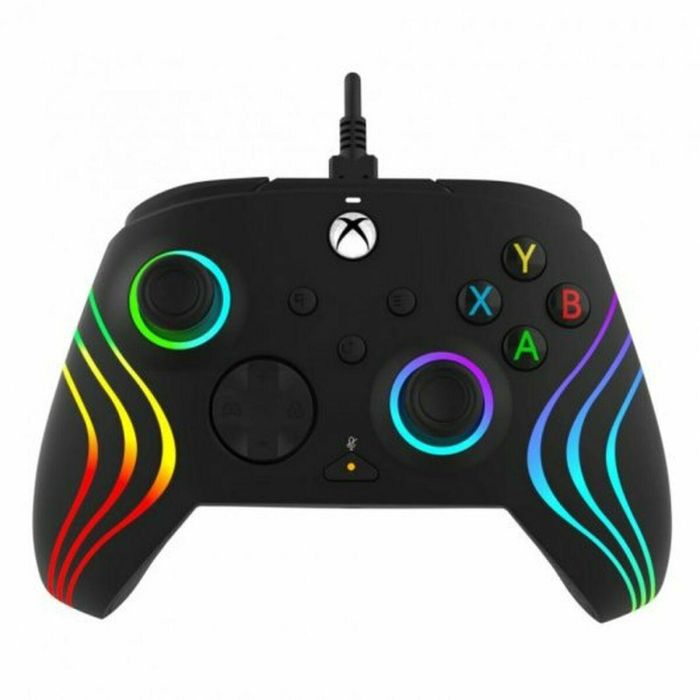 PDP PDP0708056069254 Gamepad Afterglow Wave con Cable Negro Iluminación LED Personalizable PDP PDP0708056069254 Gamepad Afterglow Wave con Cable Negro Iluminación LED Personalizable