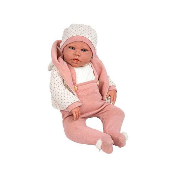 Muñeca elegance 54 cm anuk rosa (muñeco de peso) 4 Muñeca elegance 54 cm anuk rosa (muñeco de peso) 4