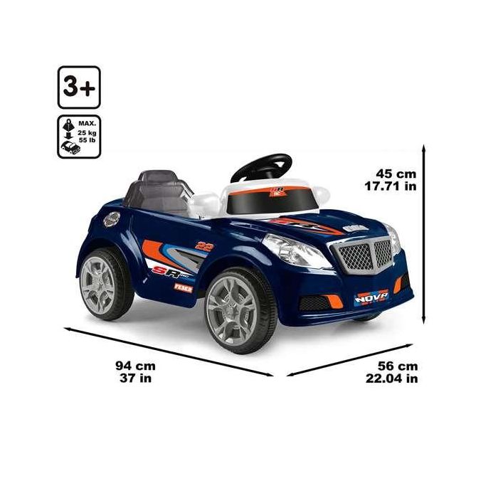 Feber Twinkle car azul oscuro, edad mínima recomendada 3 años 5