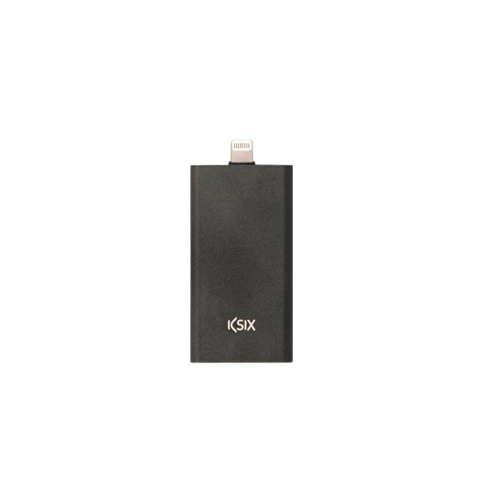 Lector de Tarjetas KSIX Micro SD Negro 1 Lector de Tarjetas KSIX Micro SD Negro 1