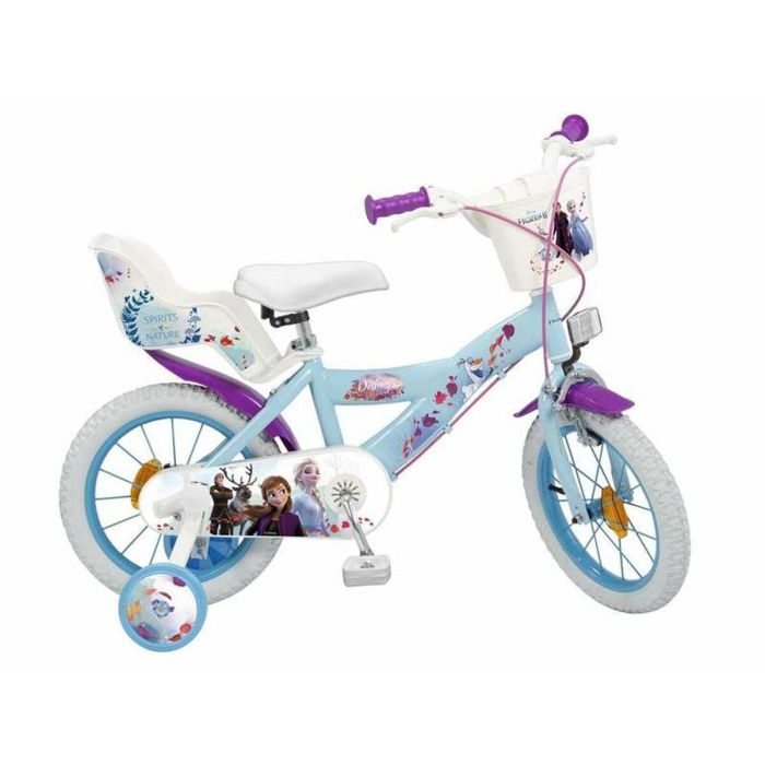 Bicicleta frozen huffy 14" (4/6 años)