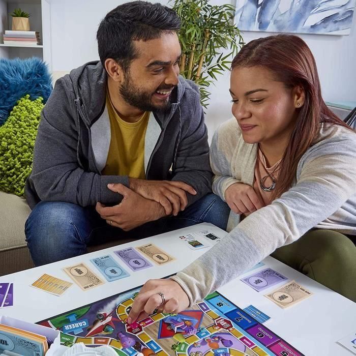 Destinos El juego de la vida - Juego de mesa para la familia - 2 a 4 jugadores - para niños - a partir de 8 años - con peones de colores 4 Destinos El juego de la vida - Juego de mesa para la familia - 2 a 4 jugadores - para niños - a partir de 8 años - con peones de colores 4