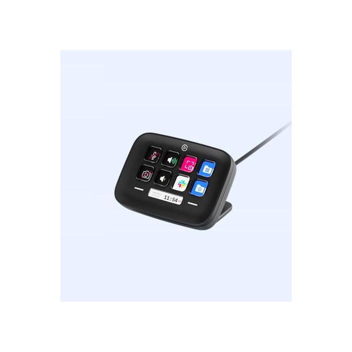 Elgato 10GBJ9911 Stream Deck Neo Controlador para Streaming Negro 8 Botones LCD