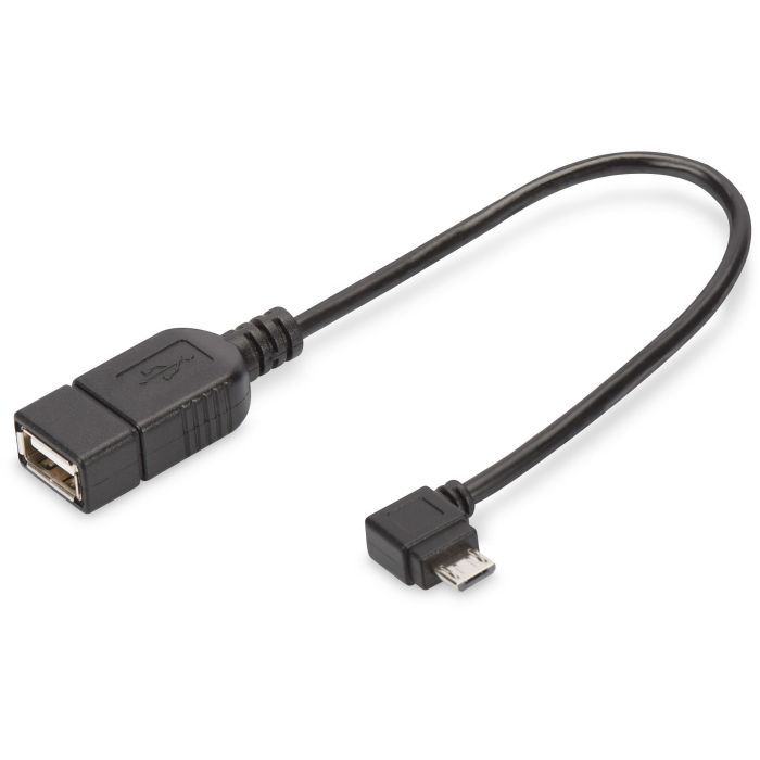DIGITUS USB Adapter/Konverter.OTG.micro B/St-A/Bu.0.15m.sw 0 DIGITUS USB Adapter/Konverter.OTG.micro B/St-A/Bu.0.15m.sw 0