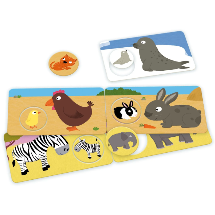 Nathan La Petite Ecole Juego de asociación Mamás y Bebés A partir de 3 años 2 Nathan La Petite Ecole Juego de asociación Mamás y Bebés A partir de 3 años 2