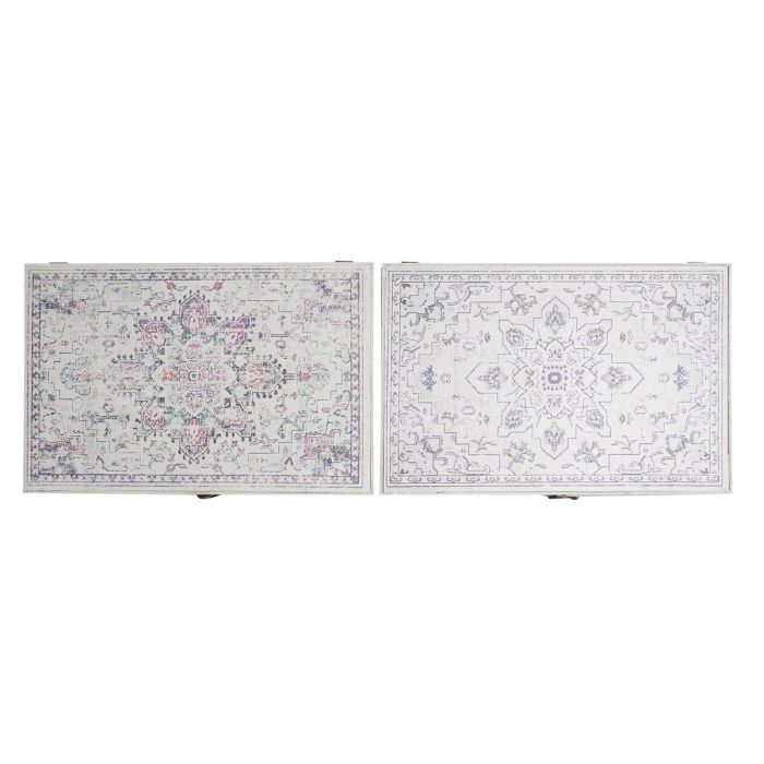Tapa Contador Arabe DKD Home Decor Multicolor 6 x 31.5 x 46.5 cm (2 Unidades) Tapa Contador Arabe DKD Home Decor Multicolor 6 x 31.5 x 46.5 cm (2 Unidades)