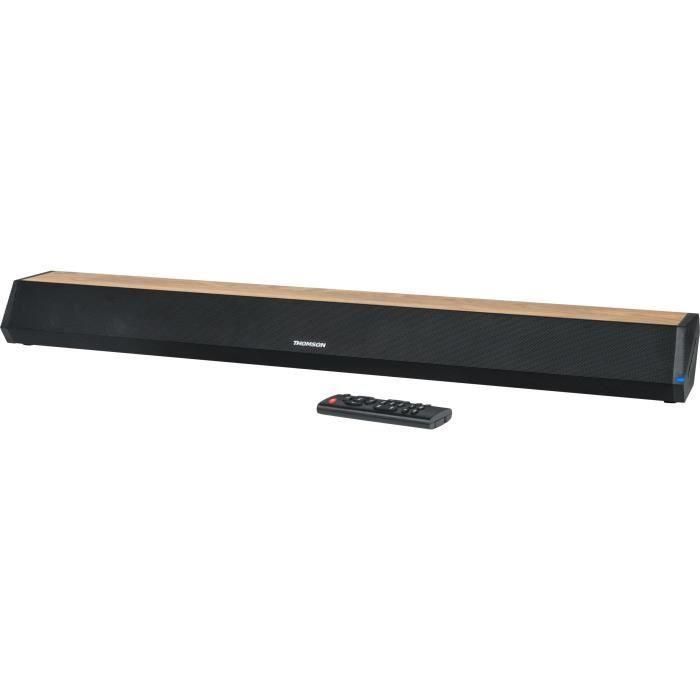 THOMSON SB552BTS Barra de sonido USB Bluetooth Con subwoofer Acabado en madera y negro 2