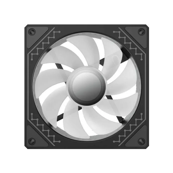 Xigmatek XIG1716340560992 Starz Pro Ventiladores A-RGB 120mm (Paquete de 3) Negro para Caja de PC 1
